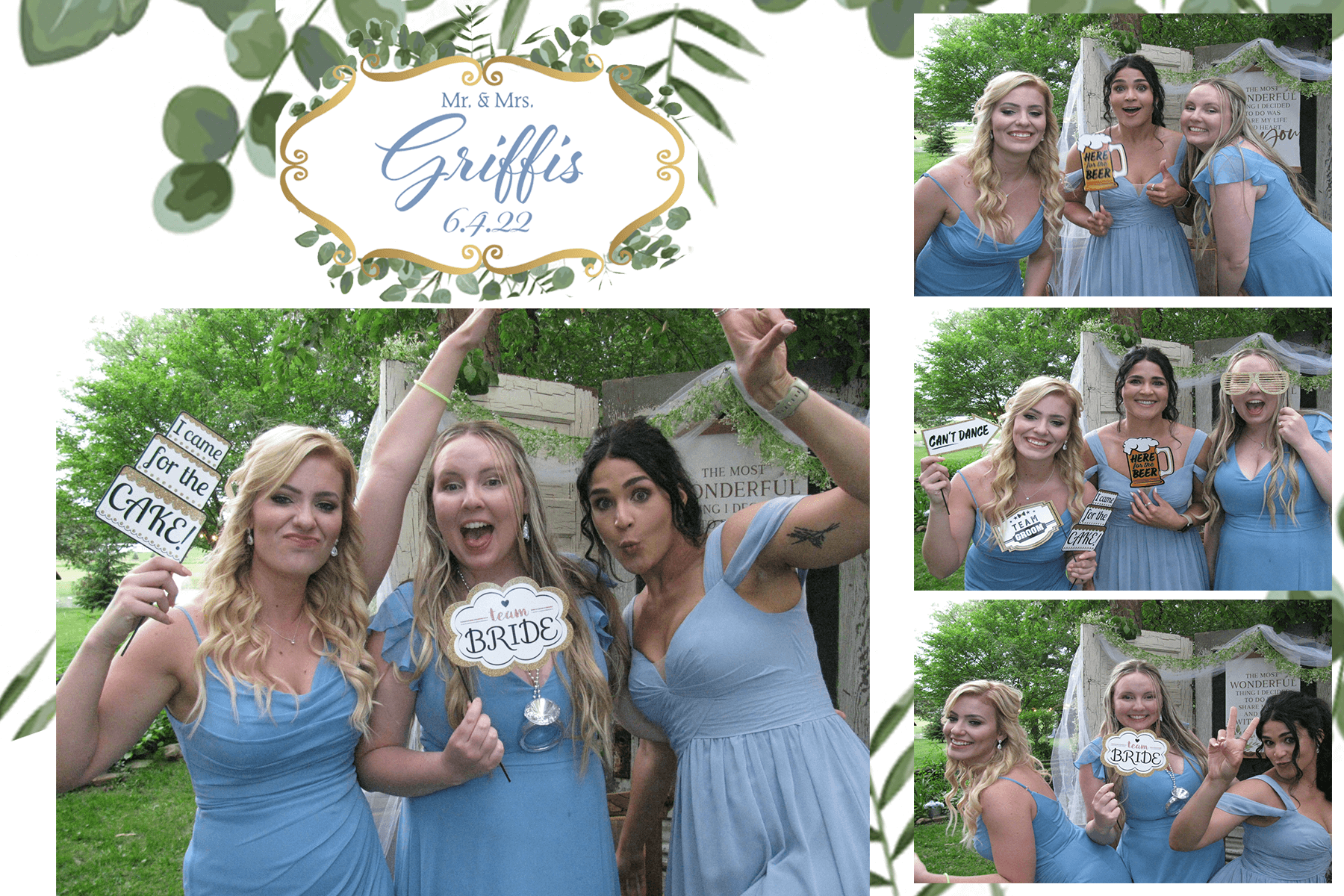 4x6 four photo layout